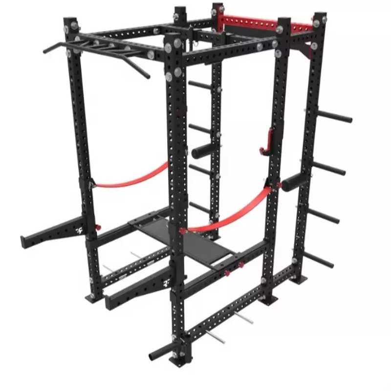 Squat Rack Power - Многофункциональная регулируемая силовая стойка-клетка для приседаний