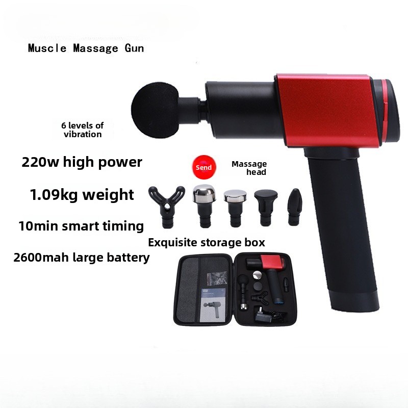 Home Gym App - Профессиональный массажный пистолет 220 Вт, 30