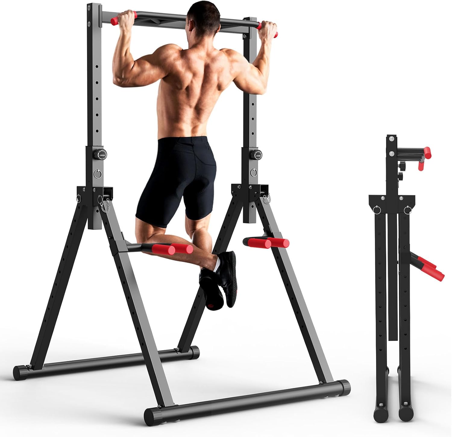 Home Gym Multifunctional - Складная силовая стойка-турник для отжиманий, отдельно