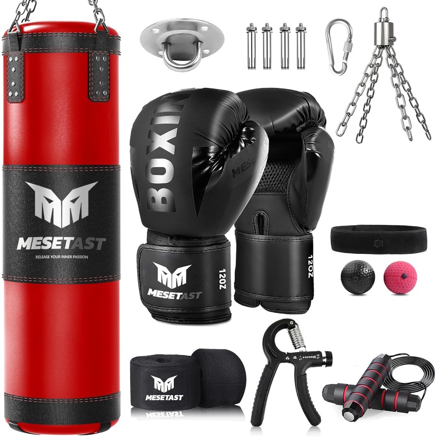 Boxing Bag Stand - Набор тяжелых боксерских груша длиной 4