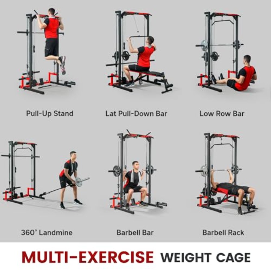 Многофункциональная силовая ст – обзор и цена Squat Rack Power