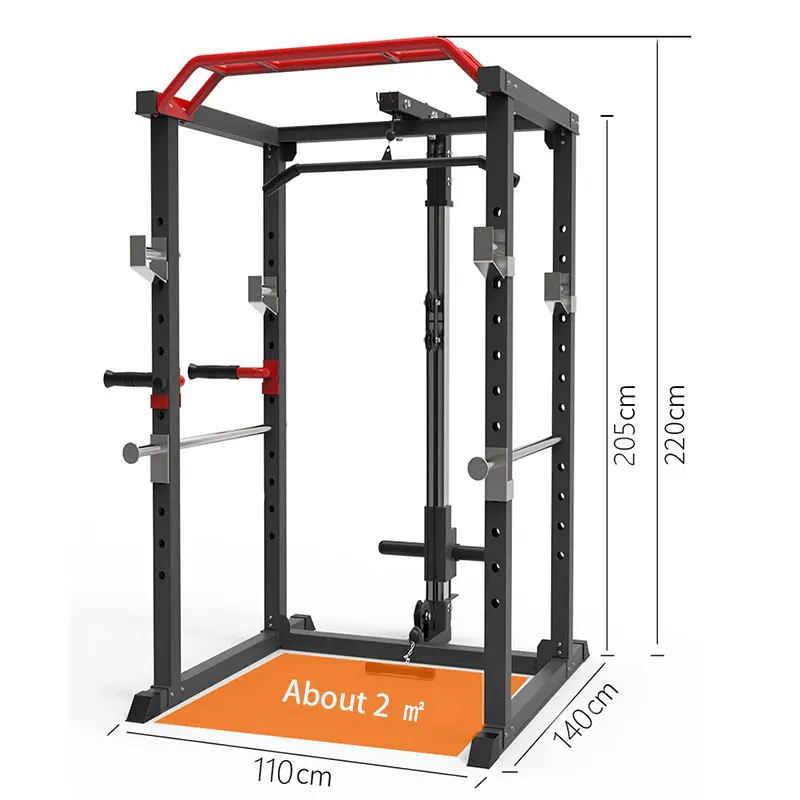 Коммерческий силовой тренажер  – обзор и цена Squat Rack Power