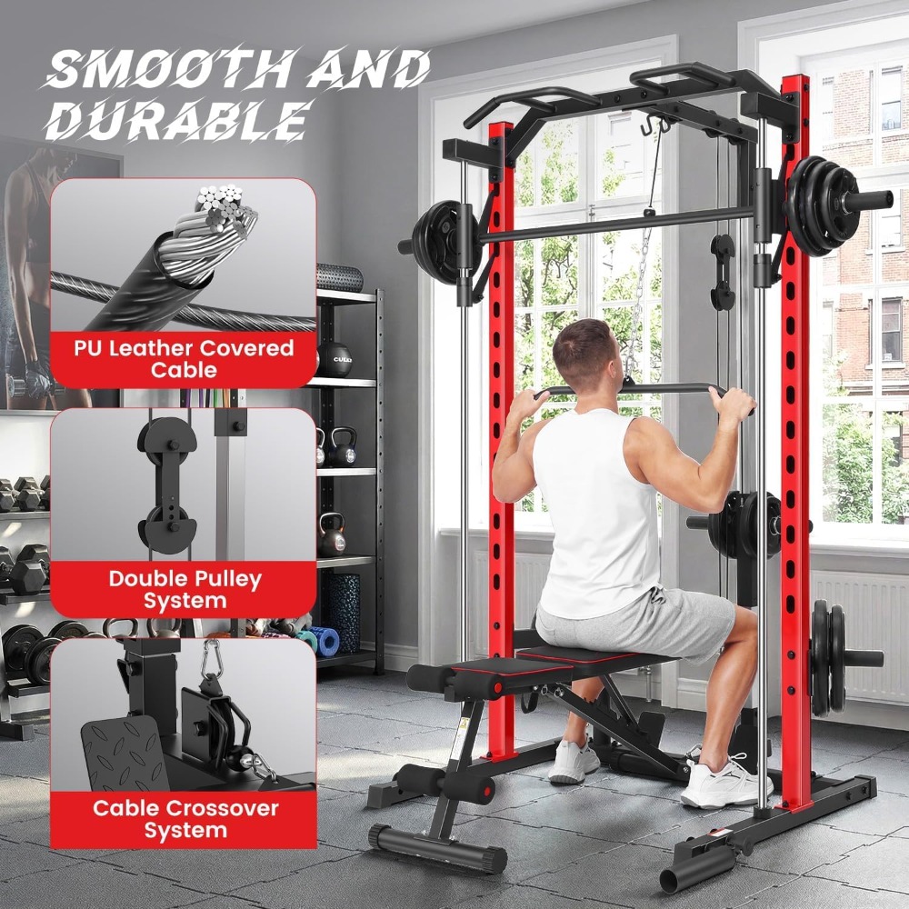 Многофункциональный силовой ко – обзор и цена Home Gym Smith