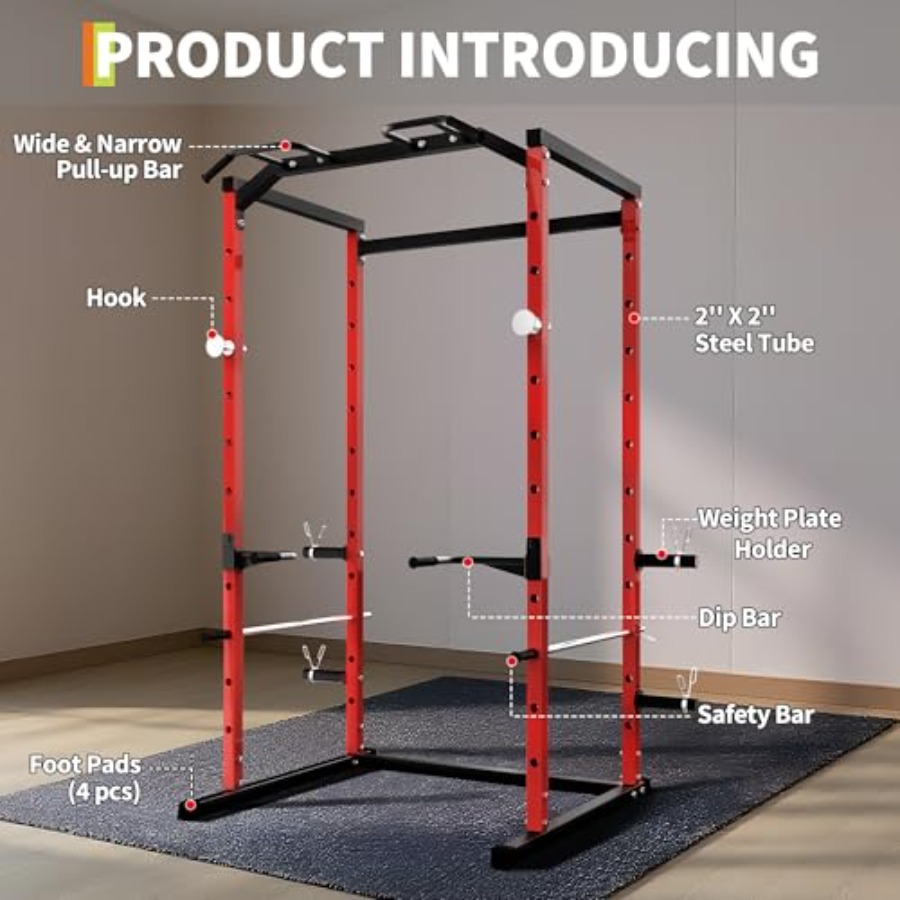 Мощная силовая рама (Power Cag – обзор и цена Squat Rack Power