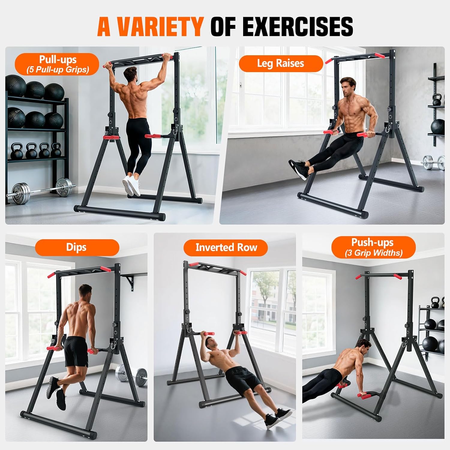 Складная силовая стойка-турник – обзор и цена Home Gym Multifunctional