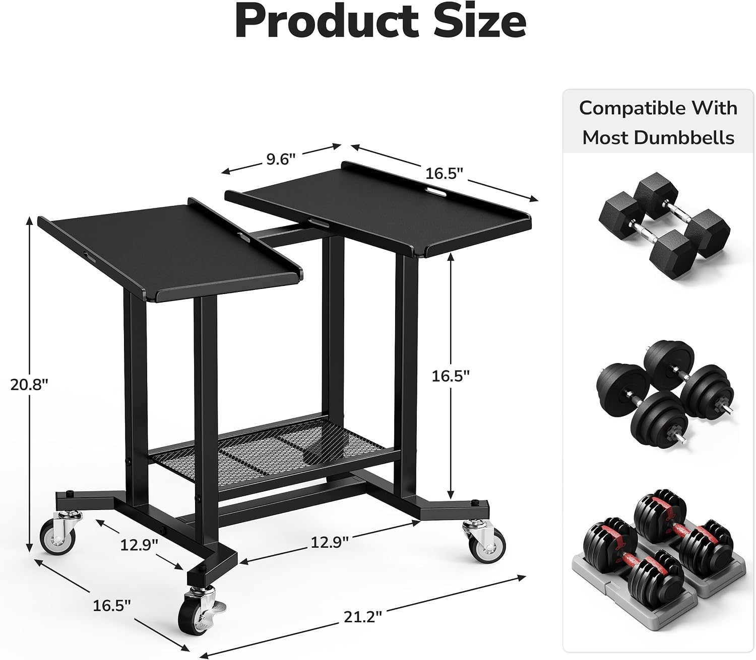 Регулируемая стойка для гантел – обзор и цена Home Gym Floor