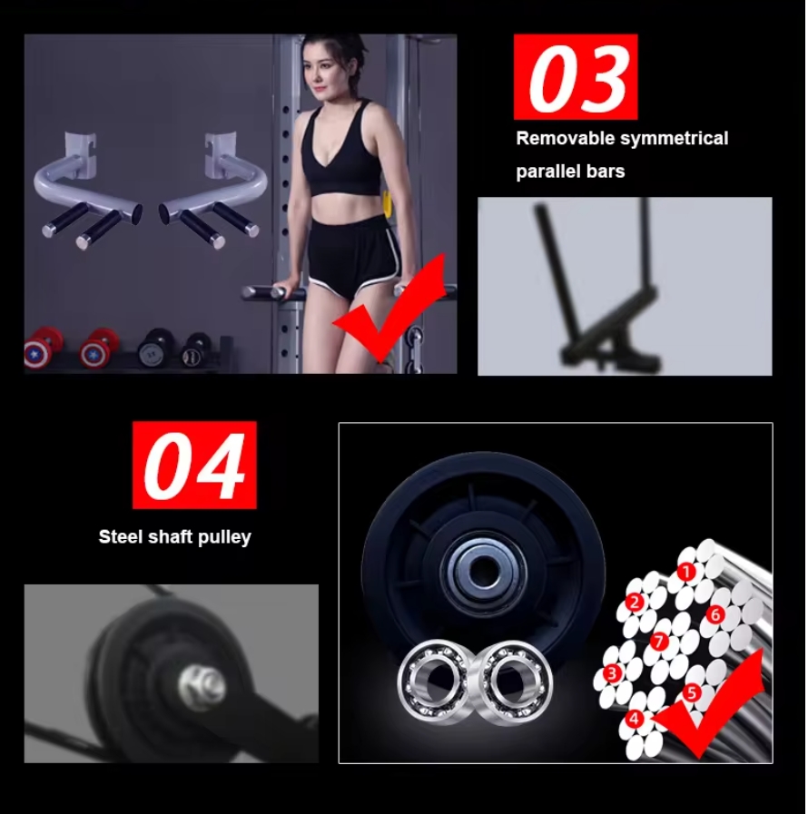 Тренажерный комплекс DXXY YR-1 – обзор и цена Cable Pulley System