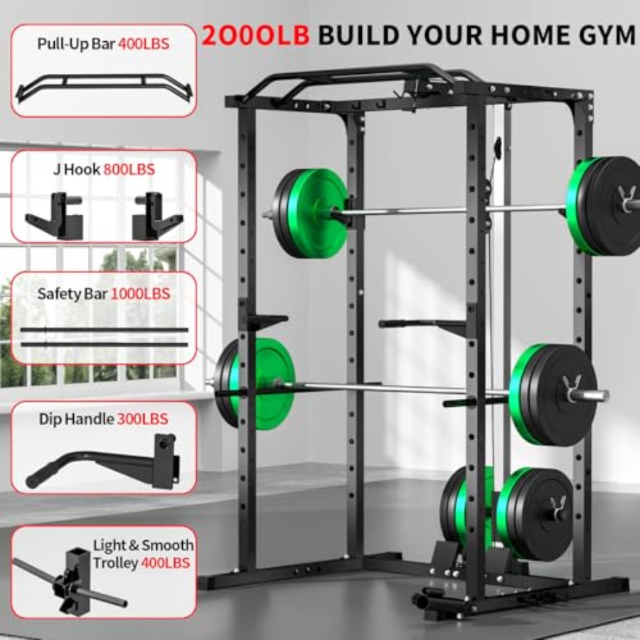 Многофункциональная силовая ст – обзор и цена Squat Rack Power