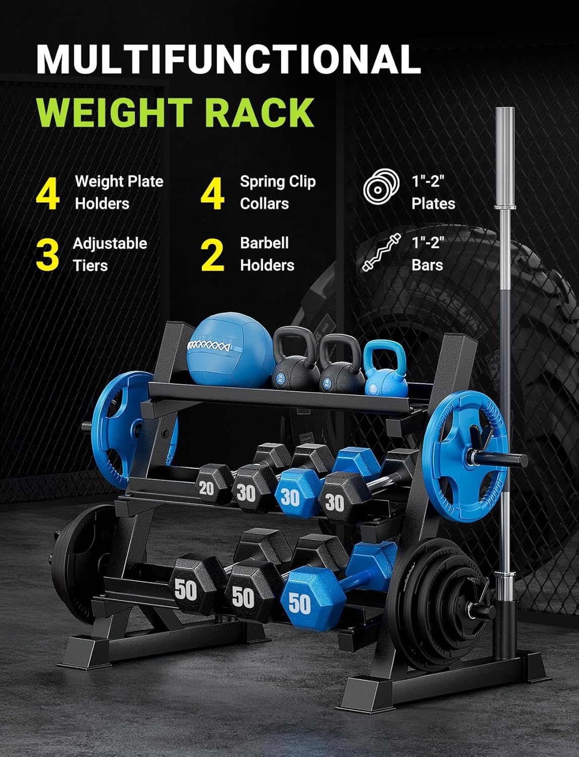 Стойка для гантелей для домашн – обзор и цена Home Gym Multifunctional