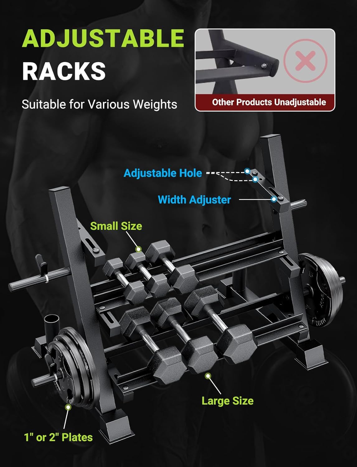 Стойка для гантелей для домашн – обзор и цена Home Gym Multifunctional