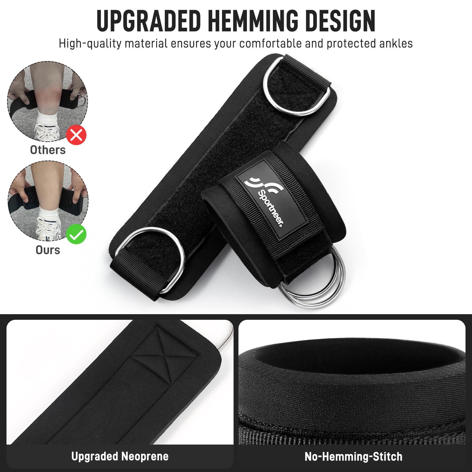 Регулируемые ремни для лодыжки – обзор и цена Home Gym Multifunctional