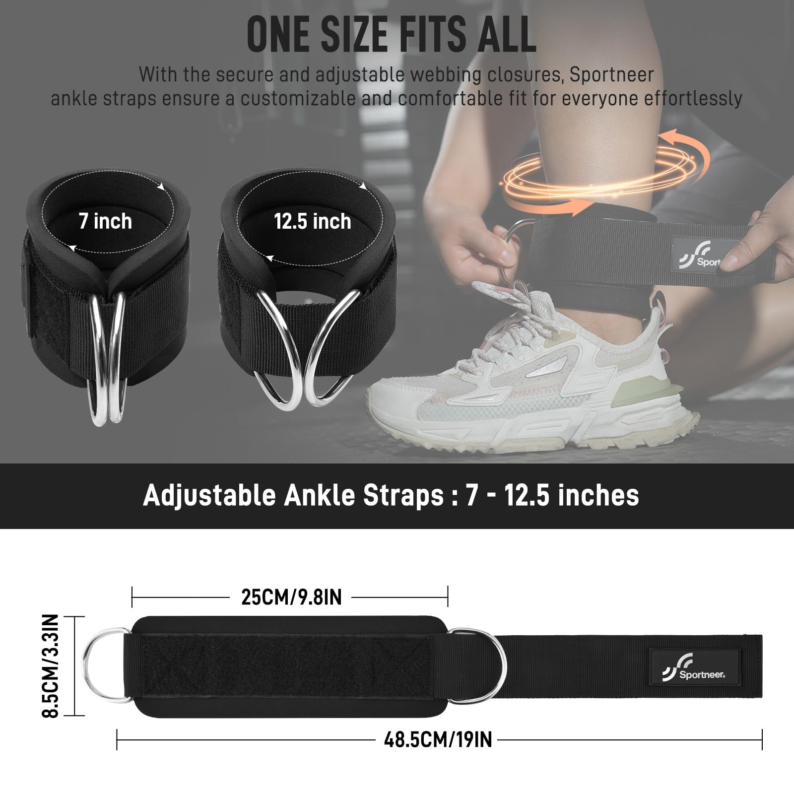 Регулируемые ремни для лодыжки – обзор и цена Home Gym Multifunctional